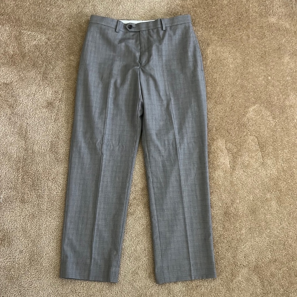 Ralph Lauren grey checkered dress pants